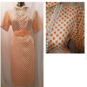 Vintage skirt and shirt.